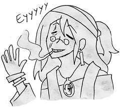 "I ain't grim."